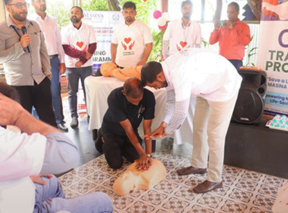 CPR demonstration