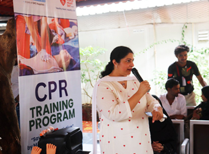 CPR training program awareness